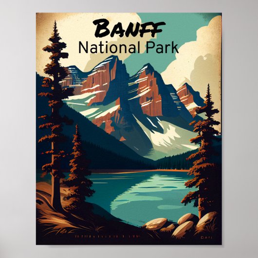 Banff National Park  Poster (Voorkant)