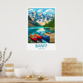Banff National Park Print Canada Muurkunst Berg (Keuken)