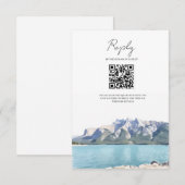 Banff National Park - Reactiekaart RSVP Kaartje (Voorkant / Achterkant)