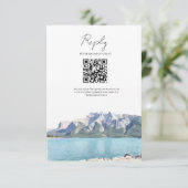 Banff National Park - Reactiekaart RSVP Kaartje (Staand voorkant)