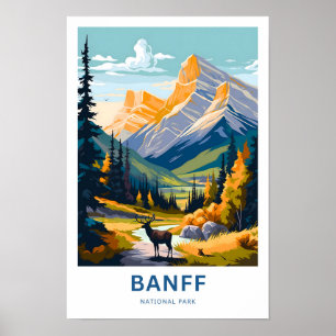 Banff National Park Reisprint Poster