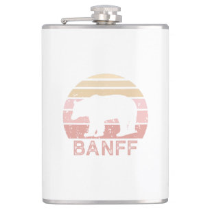 Banff National Park Retro Beer Heupfles