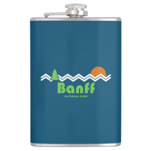 Banff National Park Retro Heupfles