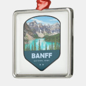 Banff National Park Shield Metalen Ornament (Links)