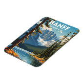 Banff National Park Traditionele Reizen Poster Magneet (Linkerzijde)
