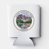 Banff National Park Waterverf Schilderij Blikjeskoeler (Achterkant)