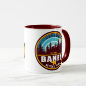 Banff NP Canada Rocky Mountains  Souvenirs Mok (Voorkant rechts)