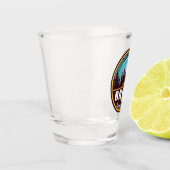 Banff NP Canada Rocky Mountains Souvenirs Shot Glas (Links)