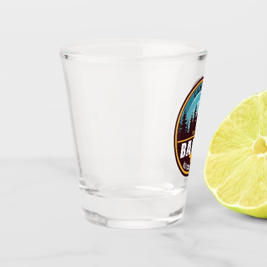 Banff NP Canada Rocky Mountains  Souvenirs Shot Glas (Links)