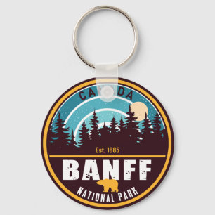 Banff NP Canada Rocky Mountains  Souvenirs Sleutelhanger