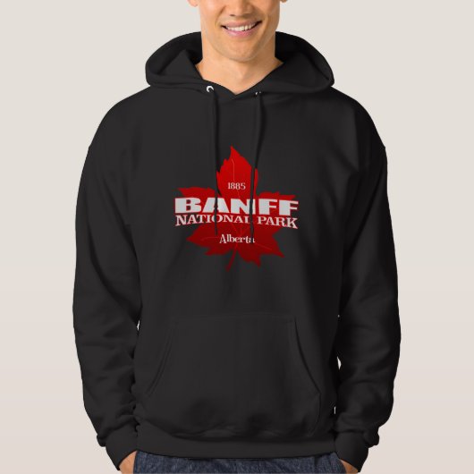 Banff NP (esdoorblad) Hoodie (Voorkant)