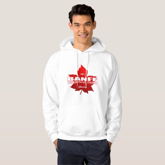 Banff NP (maple leaf) Hoodie (Voorkant volledig)