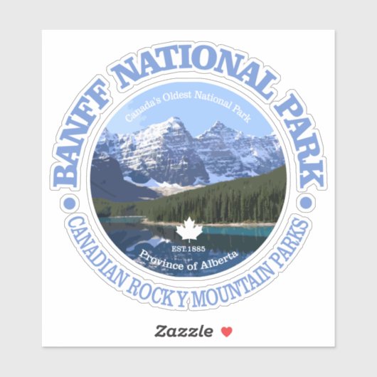 Banff NP Sticker (Vel)