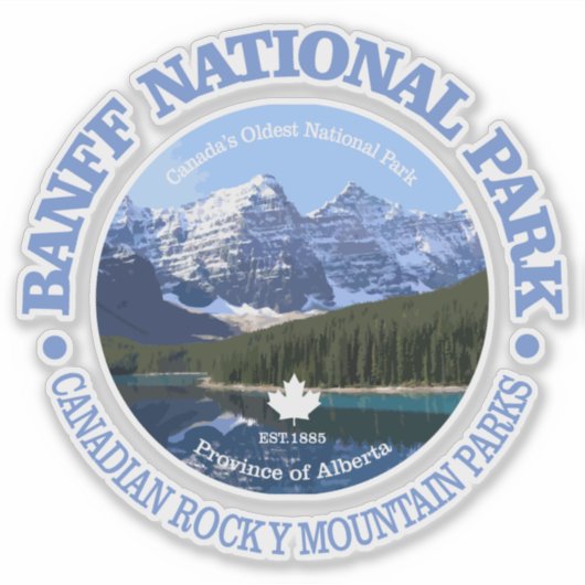 Banff NP Sticker (Voorkant)