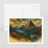 Banff Park Canada, Briefkaart (Voorkant / Achterkant)