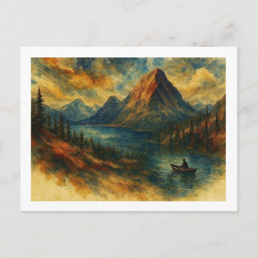 Banff Park Canada, Briefkaart (Voorkant)