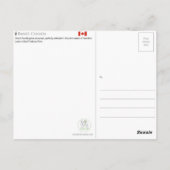 Banff Park, Canada Reisansichtkaart Briefkaart (Achterkant)