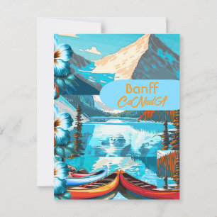 Banff Park Reisansichtkaart, Ansichtkaart, Albe Briefkaart