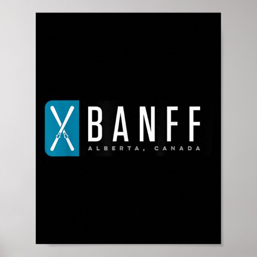 Banff Ski  Poster (Voorkant)