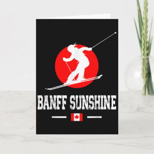 Banff Sunshine Canada Ski Resort Rocky Mountains S Kaart