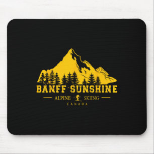 Banff Sunshine Canada Skigebied Alpineskiën Muismat