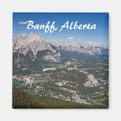 Banff Uitzicht magneet (Voorkant)
