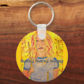 bang bang Drummer Girl Sleutelhanger (Voorkant)