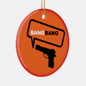 Bang Bang Keramisch Ornament (Rechts)