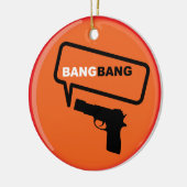 Bang Bang Keramisch Ornament (Links)
