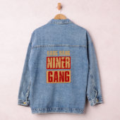 Bang Bang Niner Gang Football Cool Denim Jacket (Hangar)