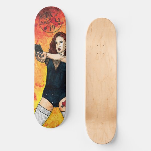Bang Bang Persoonlijk Skateboard (Voorkant)