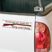 Bang & Clang Cowboy Action Shooting Bumpersticker (Op Truck)