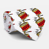 Bang de drum stropdas (Opgerold)