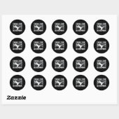 Bang de Keeper Grappige Voetbal Keeper Doelman Man Ronde Sticker (Vel)