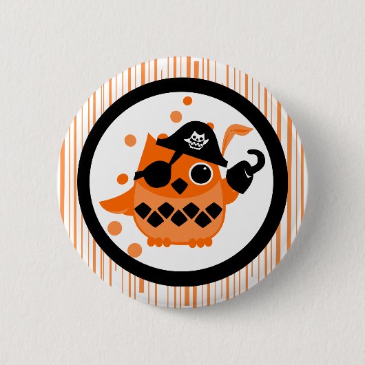 Bang de Owl Ronde Button 5,7 Cm (Voorkant)