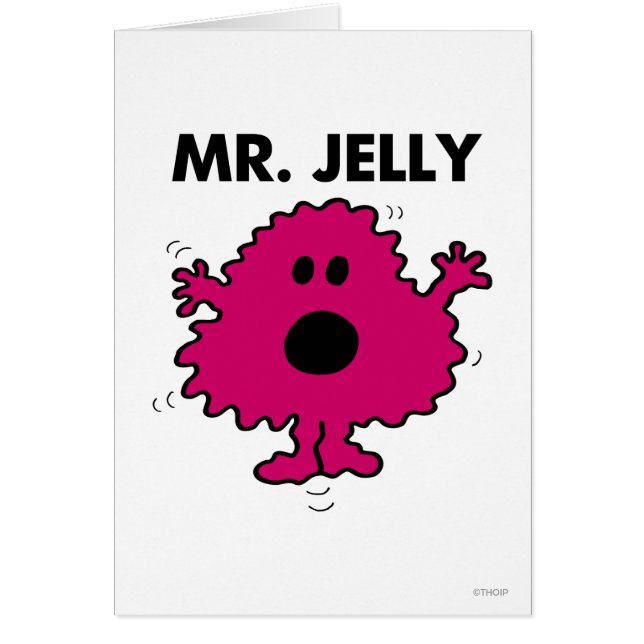Bang en nerveus Mr. Jelly (Voorkant)