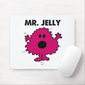 Bang en nerveus Mr. Jelly Muismat (Met muis)