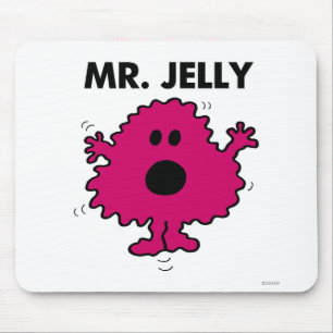 Bang en nerveus Mr. Jelly Muismat