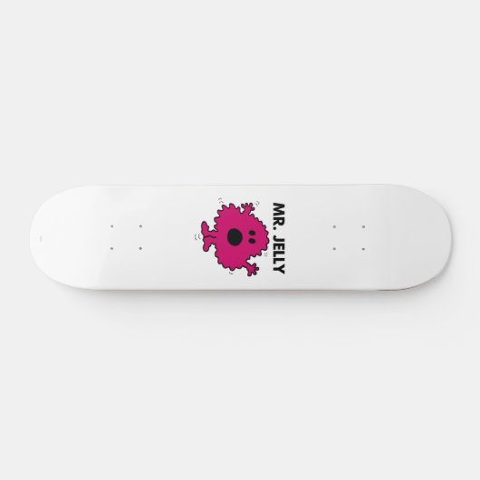 Bang en nerveus Mr. Jelly Persoonlijk Skateboard (Horizontaal)