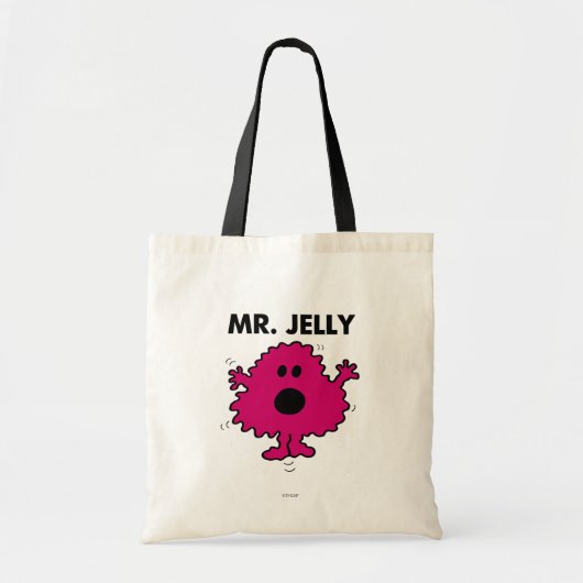 Bang en nerveus Mr. Jelly Tote Bag (Voorkant)