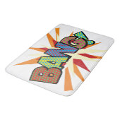 BANG Fun Retro Comic Book Pop Art Badmat (Gekanteld)