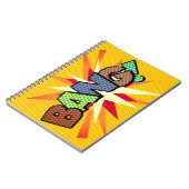 BANG Fun Retro Comic Book Pop Art Notitieboek (Linkerzijde)