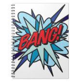 BANG Fun Retro Comic Book Pop Art Notitieboek (Voorkant)