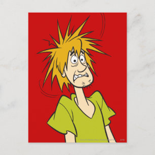 Bang gemaakt ruwharig briefkaart