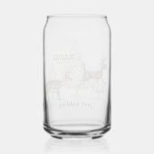 Bang! Gewoon Kidding. Humor Blikvorm Glas (Achterkant)