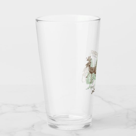 Bang! Gewoon Kidding. Humor Glas (Rechts)