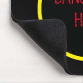 Bang Head hier - Grappige Stress Relief Muismat (Hoek)