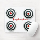 Bang Head Mousepad Muismat (Met muis)