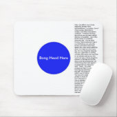 Bang Head Muismat (Met muis)