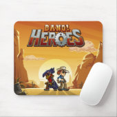 Bang! Heroes Mousepad Muismat (Met muis)